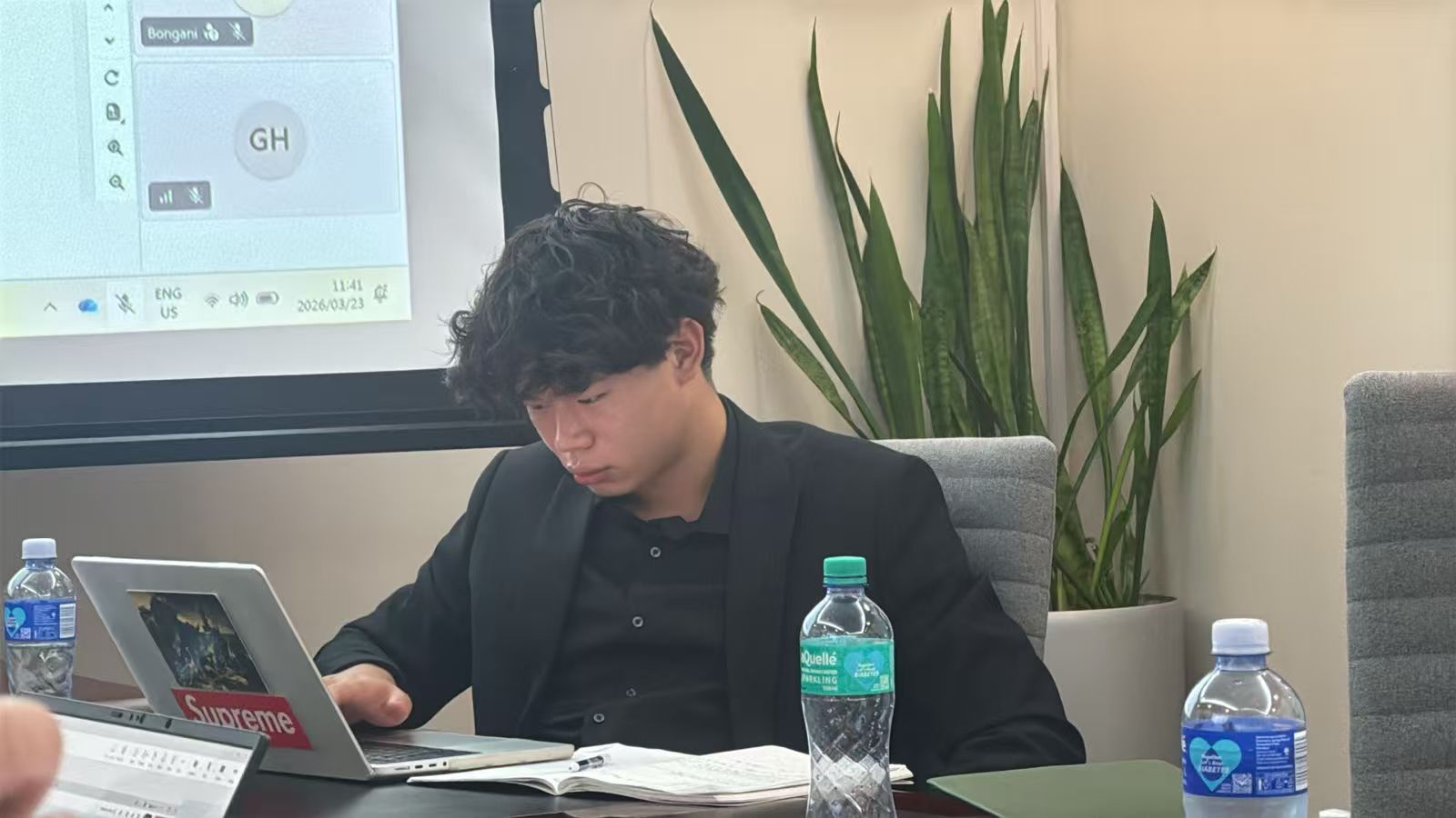 Yibo Yang teaching an OpenSkills session